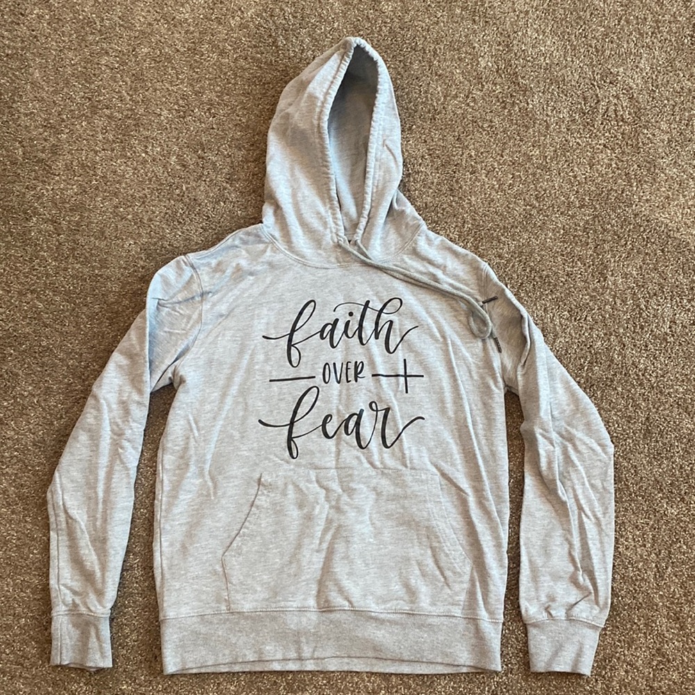 Faith over fear hoodie